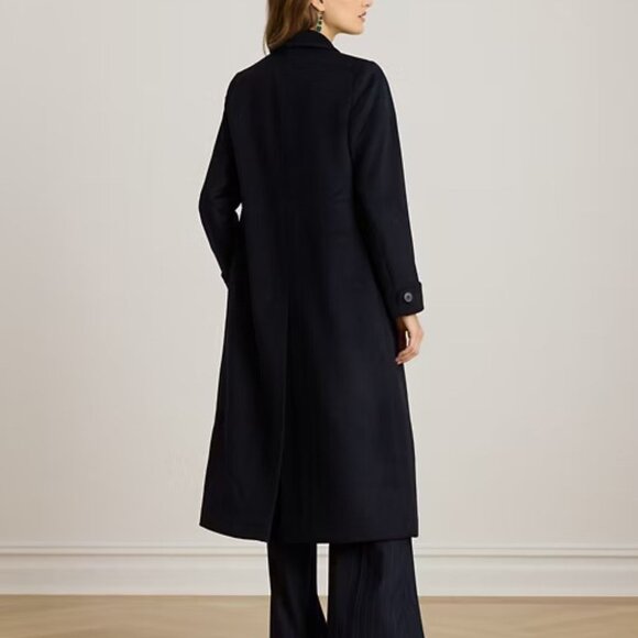 Lauren Ralph Lauren Wool-Blend Women’s Single Breasted Reefer Coat. - Picture 1 of 4